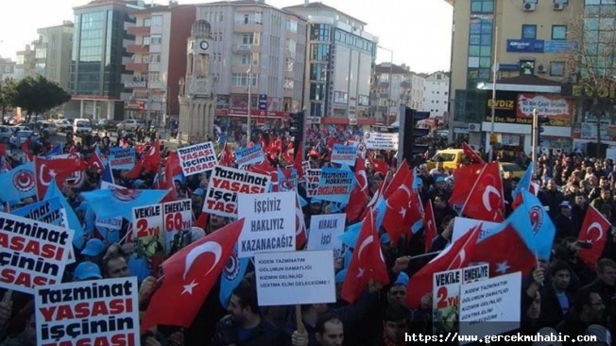 SENDİKALARDAN GENEL GREV UYARISI