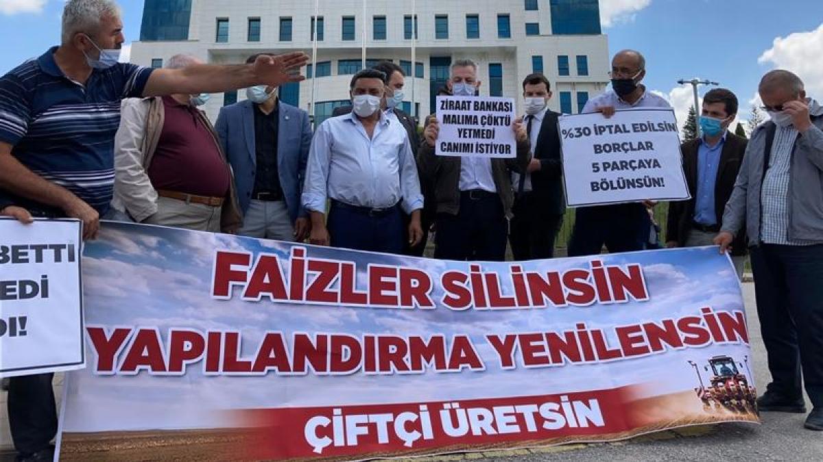ÇİFTÇİLERDEN ANKARA ÇIKARMASI
